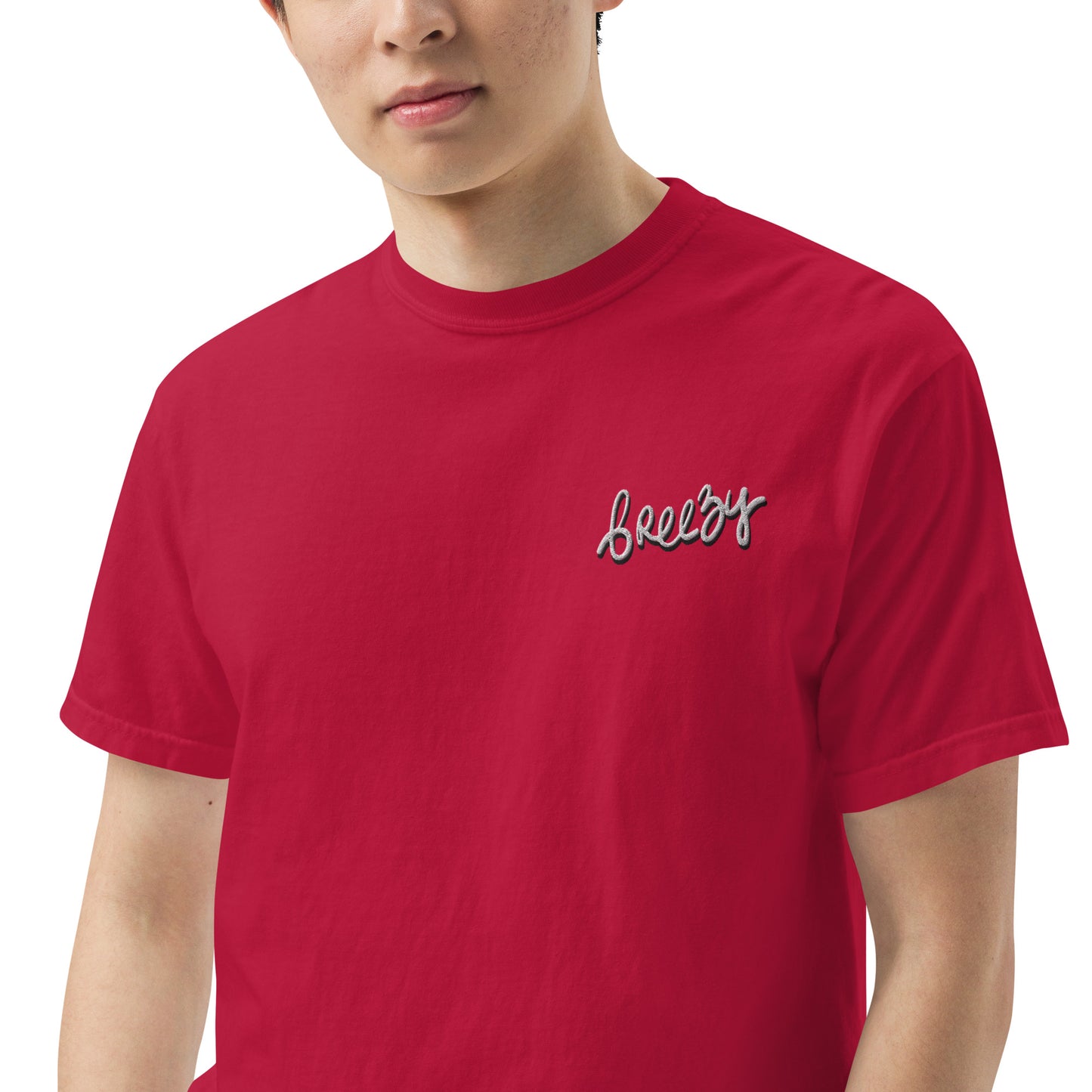 Men’s garment-dyed heavyweight t-shirt