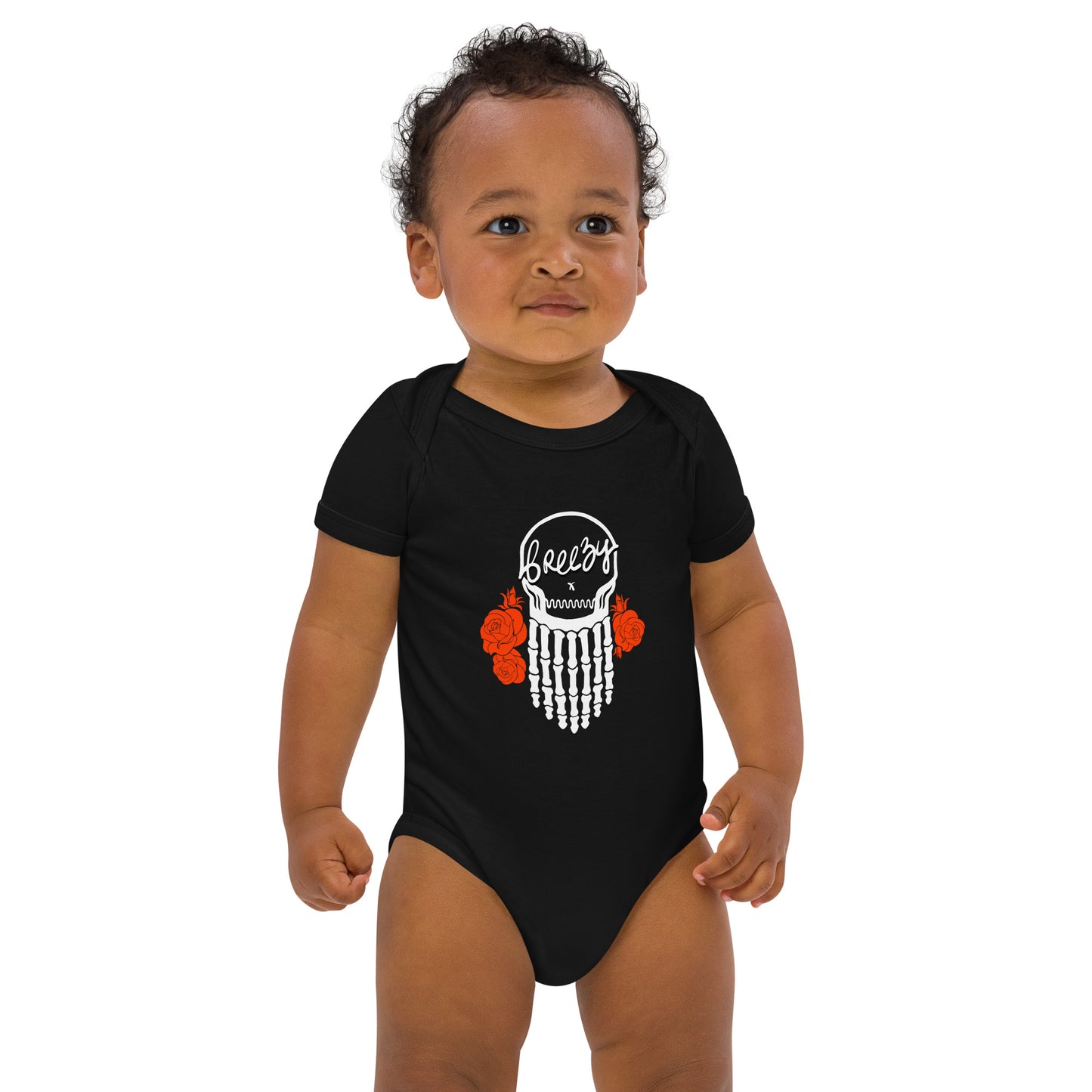 Organic cotton baby bodysuit