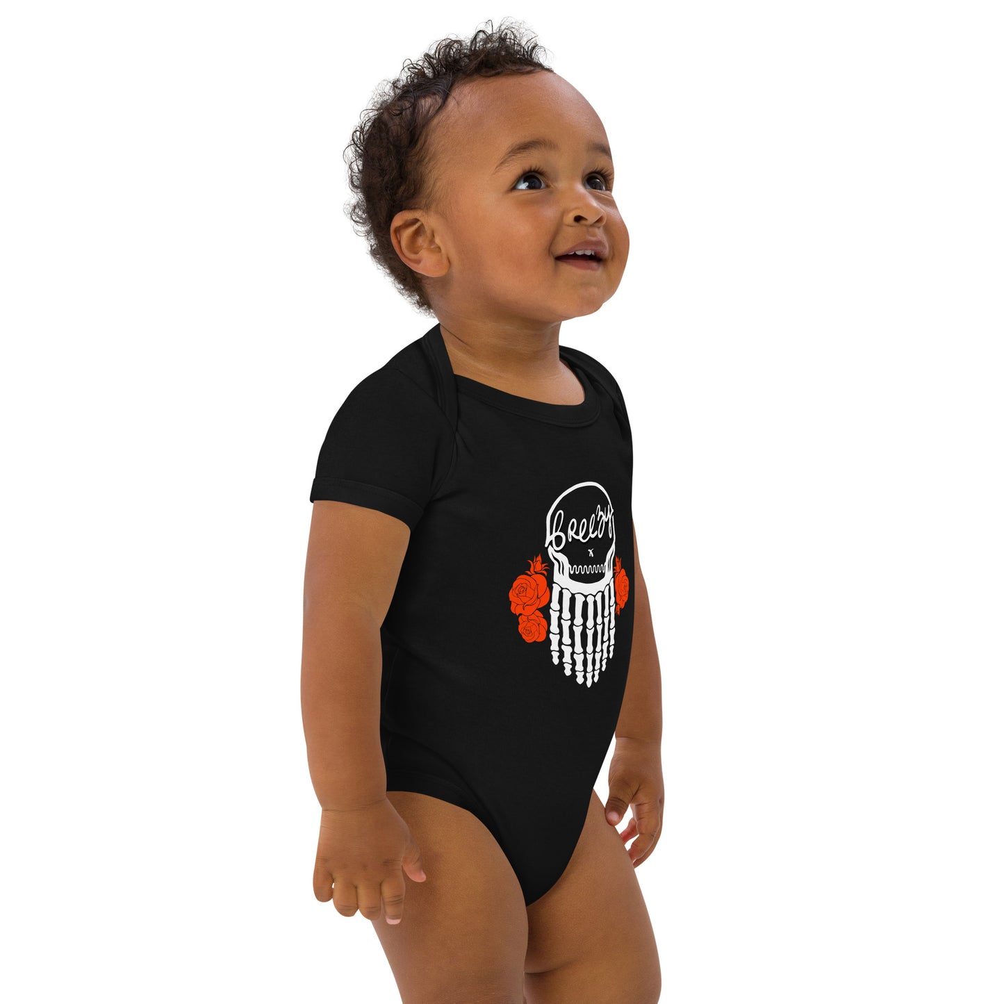 Organic cotton baby bodysuit